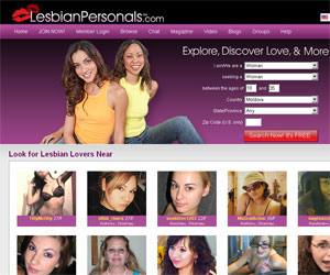 LesbianPersonals.com - the largest databases out of all the dating sites in this category